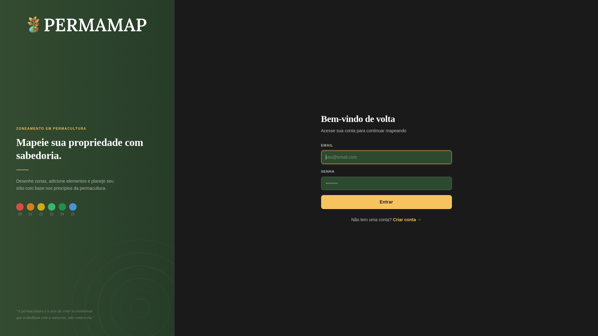 website screenshot of https://permamap.com.br/