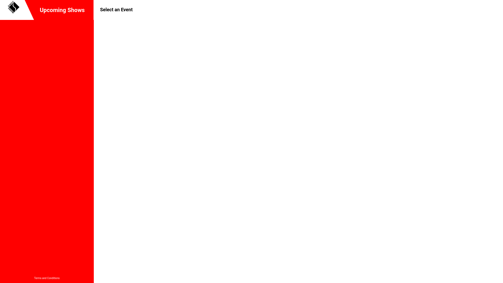 website screenshot of https://line-up-simply-theatre.pages.dev/