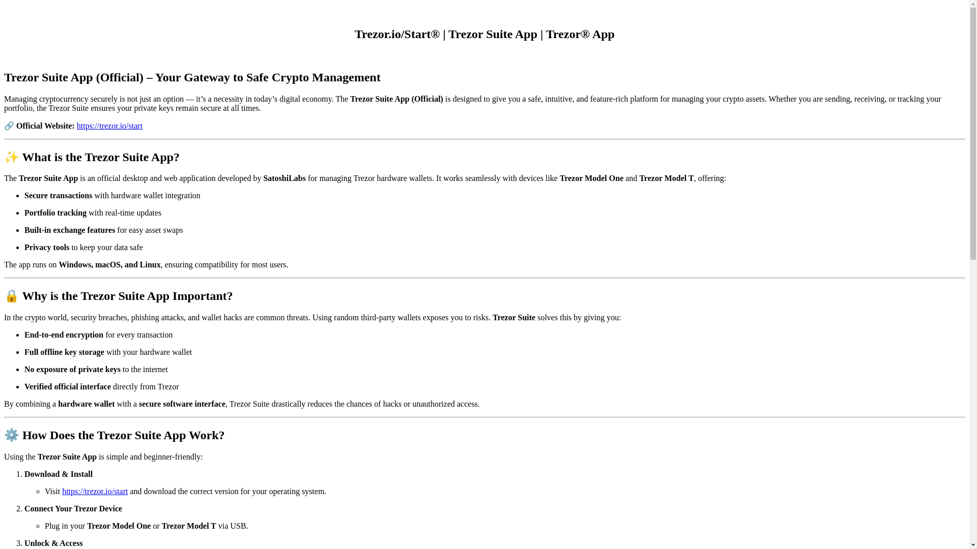 website screenshot of https://faq-suite-trezo.pages.dev/