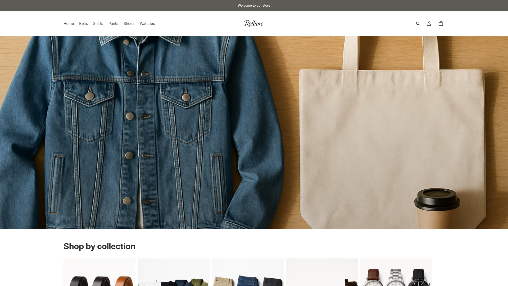 website screenshot of https://rolliore.com/
