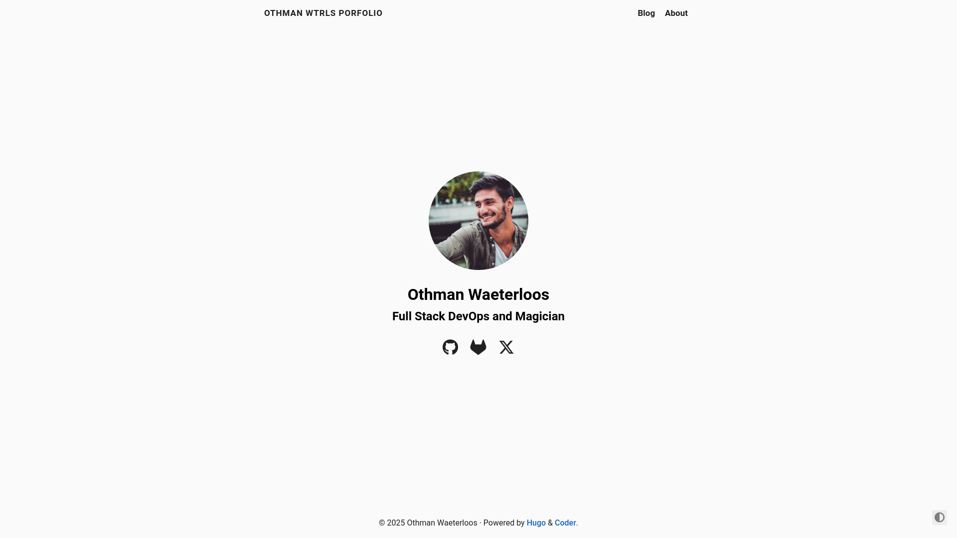 website screenshot of https://othmanwtrls.dev/