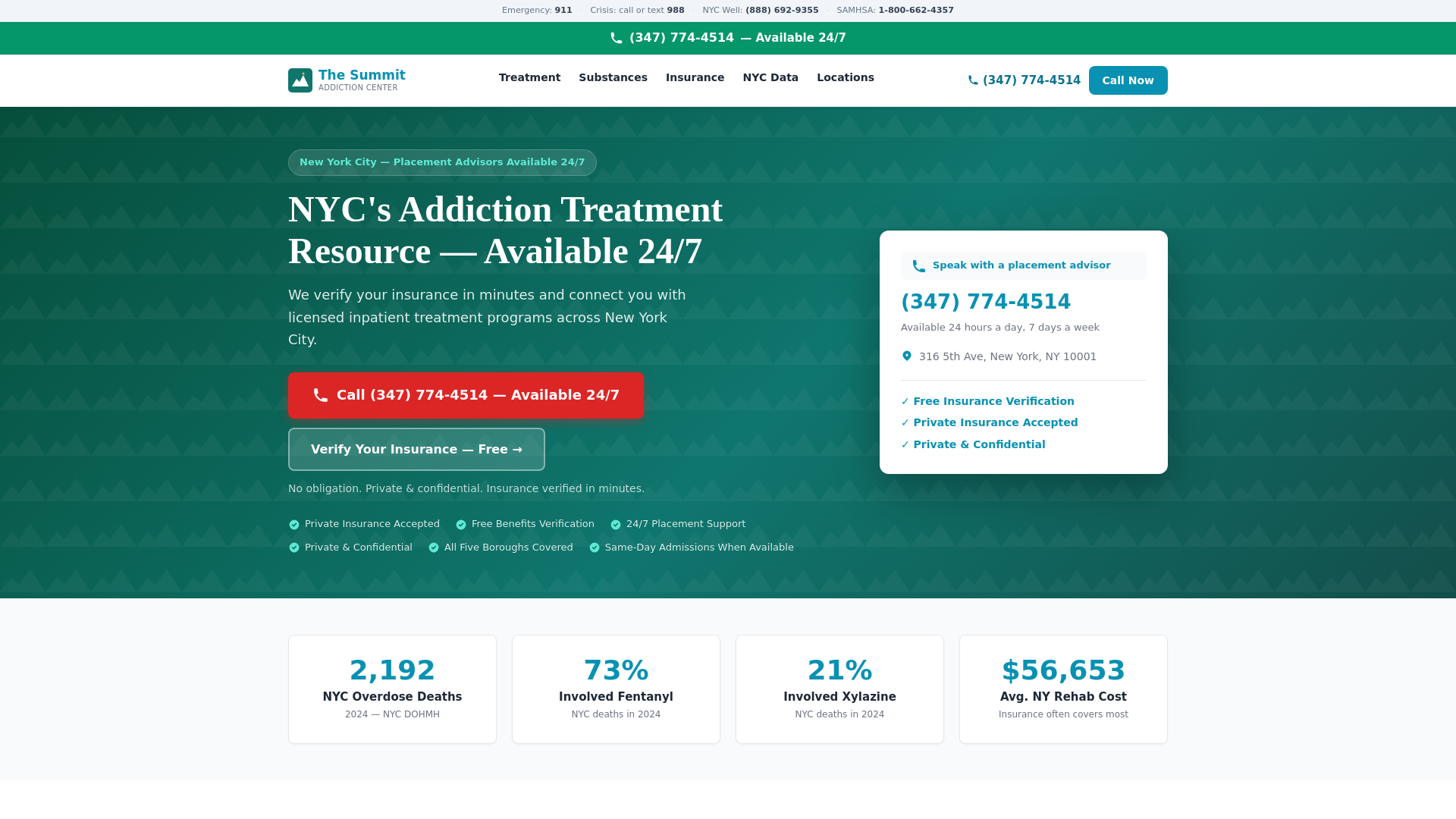 website screenshot of https://thesummit.pages.dev/