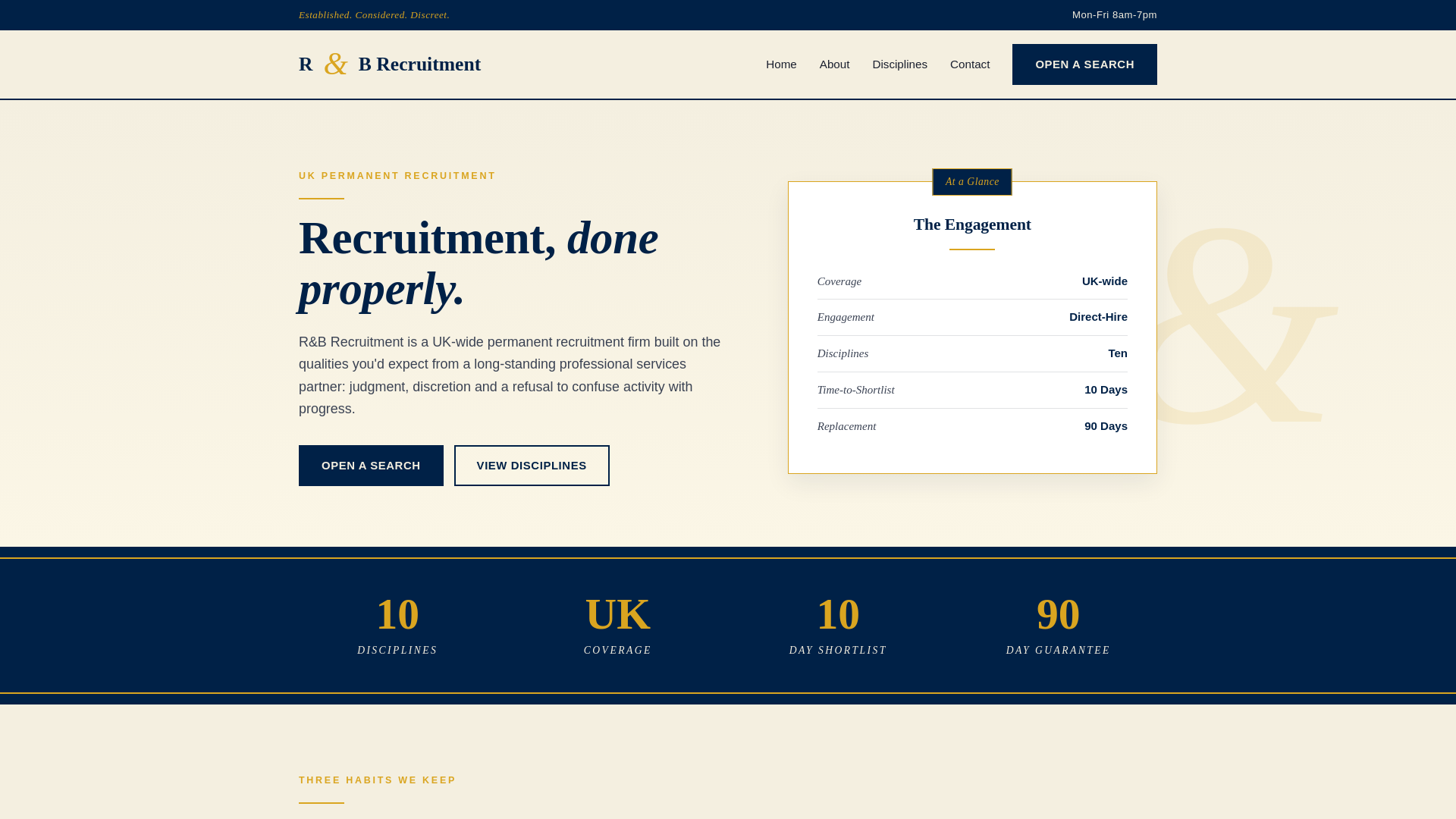 website screenshot of https://randbrecruitment.pages.dev/