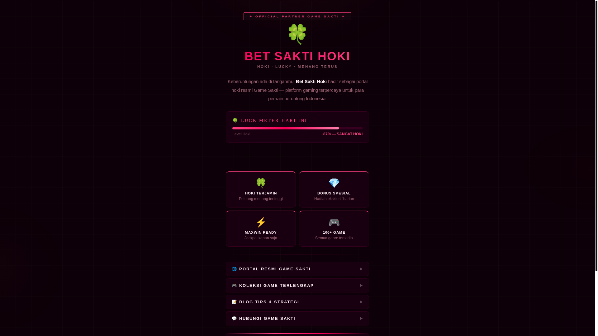 website screenshot of https://betsaktihokixyz.pages.dev/
