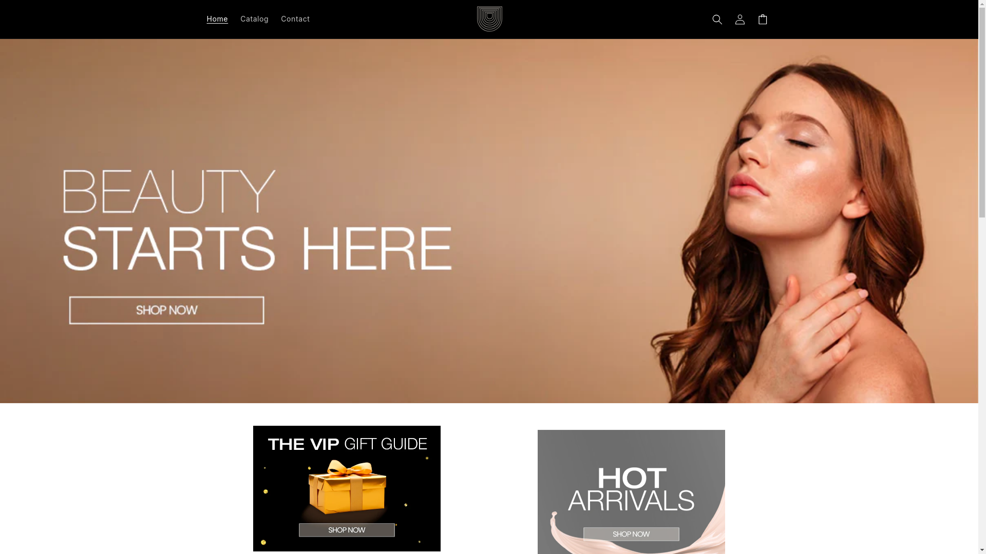 website screenshot of https://debandbethcollections.com/