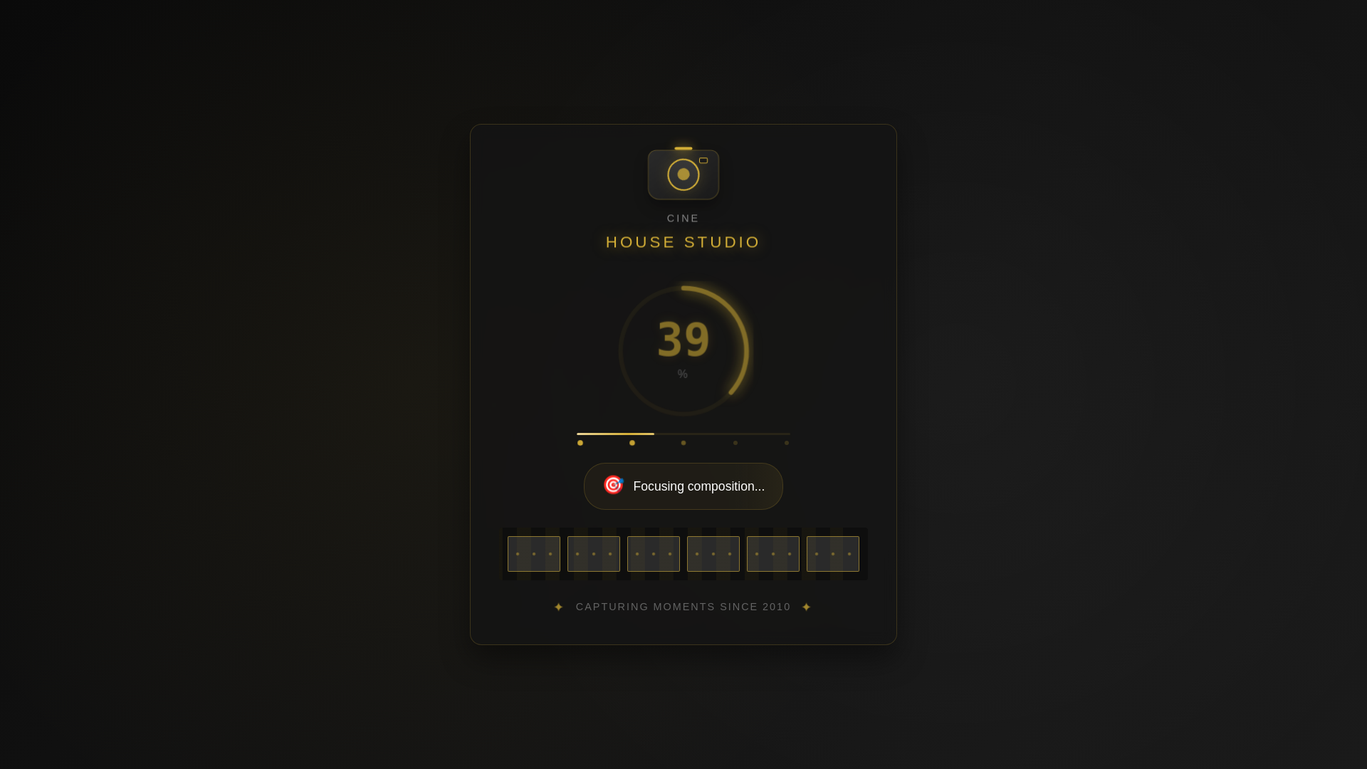 website screenshot of https://cinehousestudio.com/