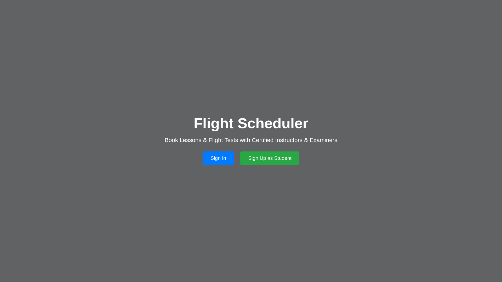 website screenshot of https://flightexaminer.ca