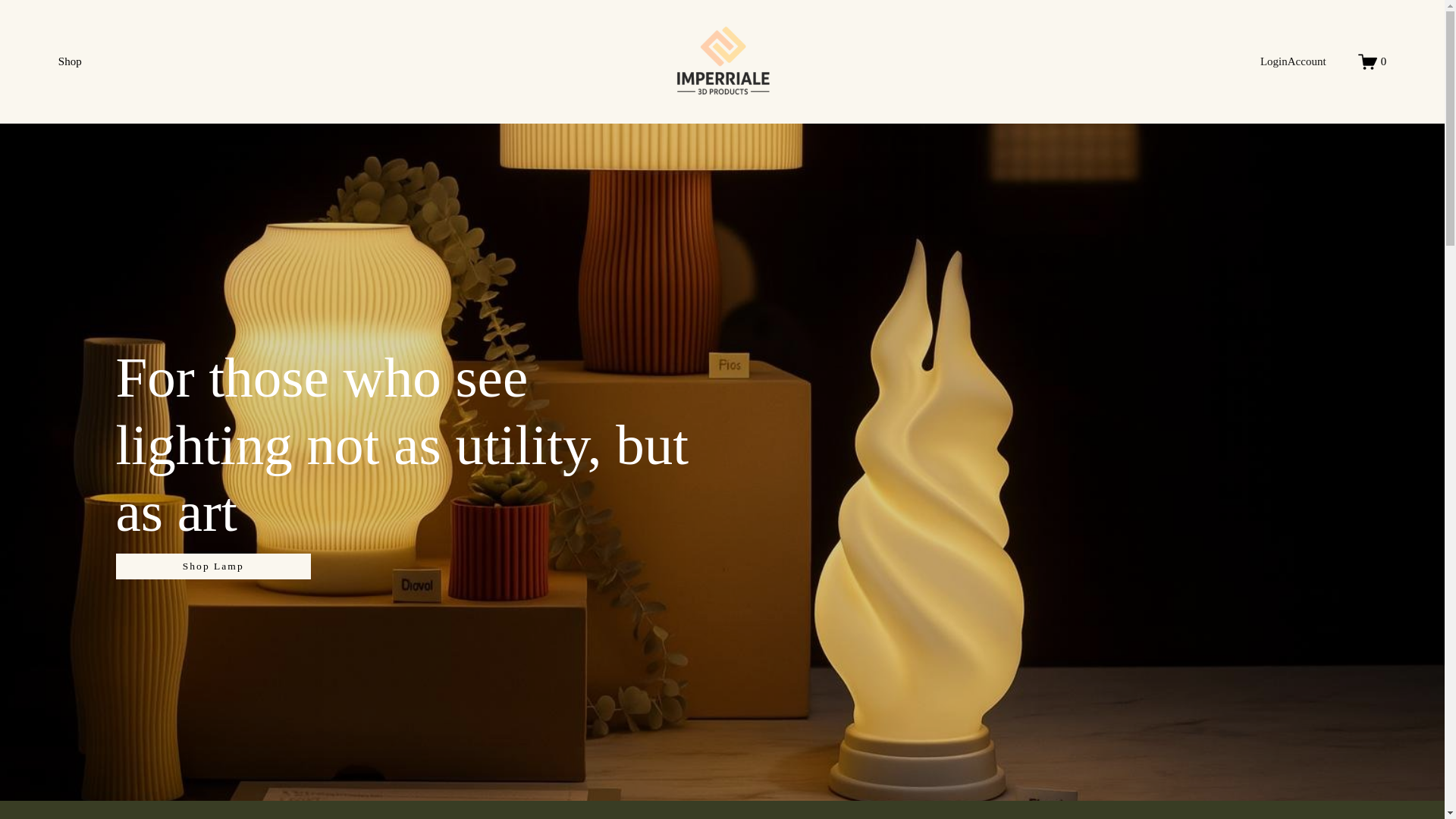 website screenshot of https://imperriale.nl/