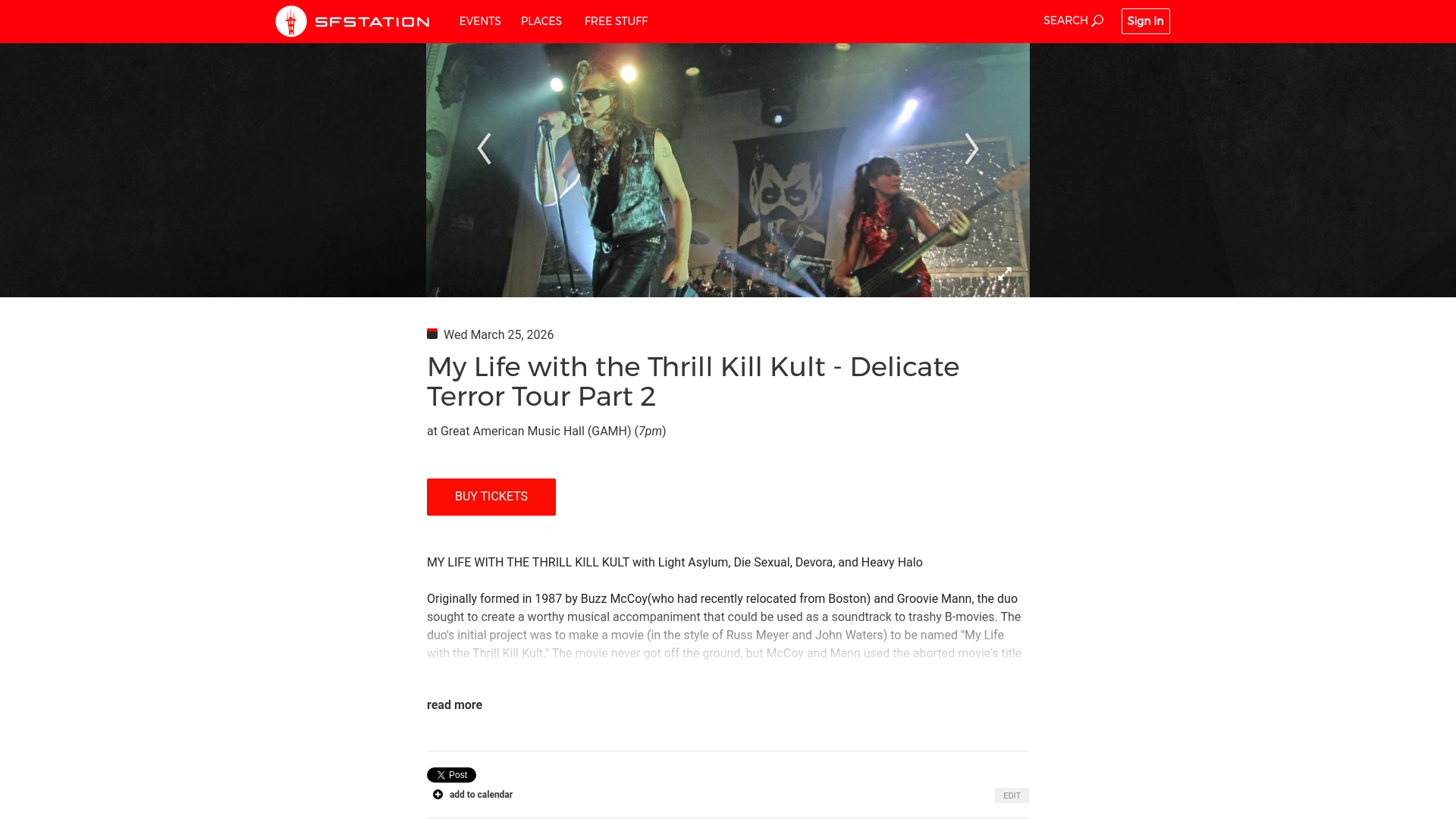 website screenshot of https://www.sfstation.com/my-life-with-the-thrill-kill-kult-delicate-terror-tour-part-2-e2321667