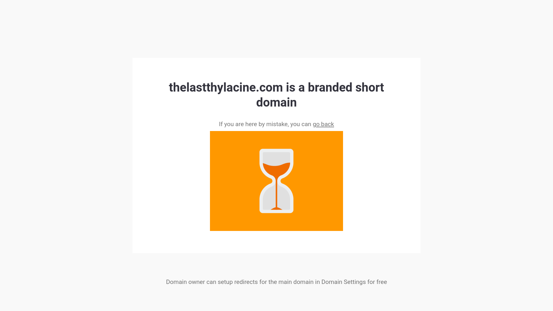 website screenshot of https://thelastthylacine.com