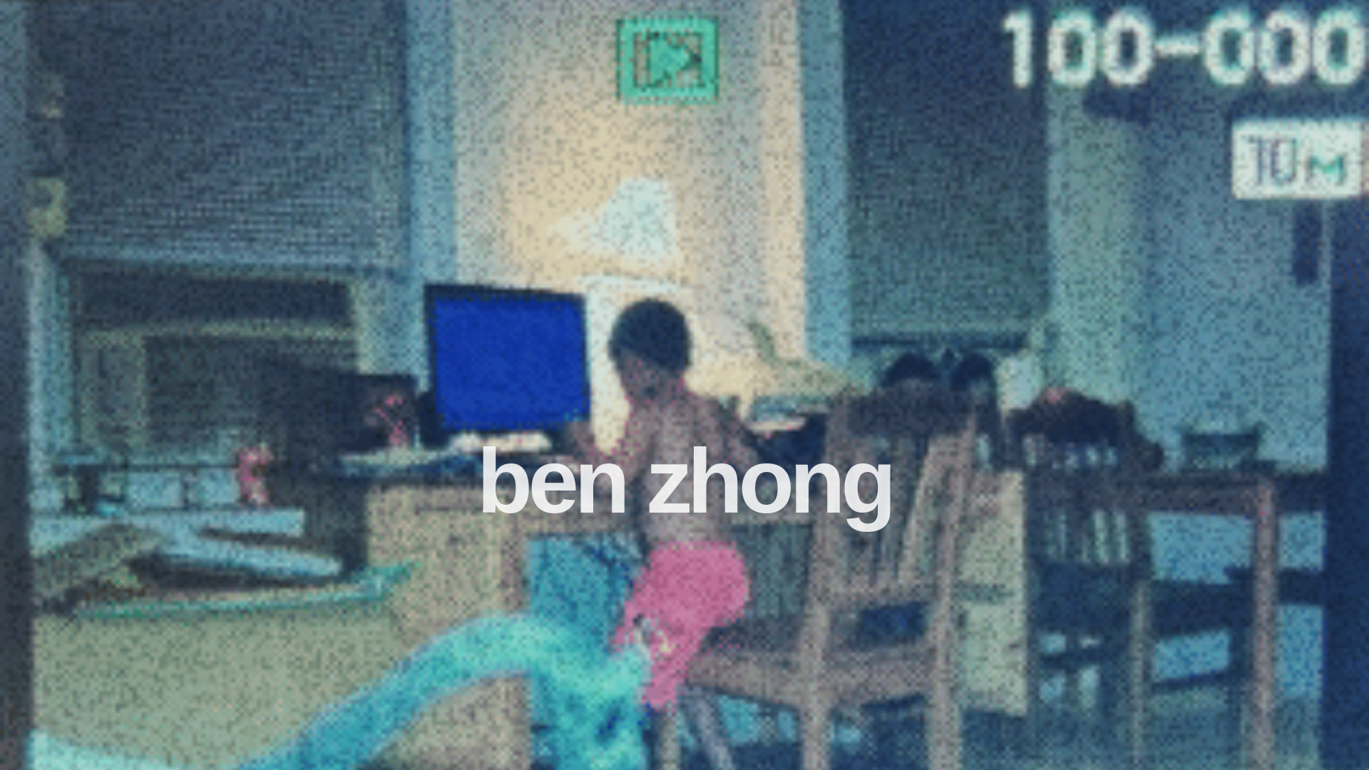 website screenshot of https://benzhongg.com/