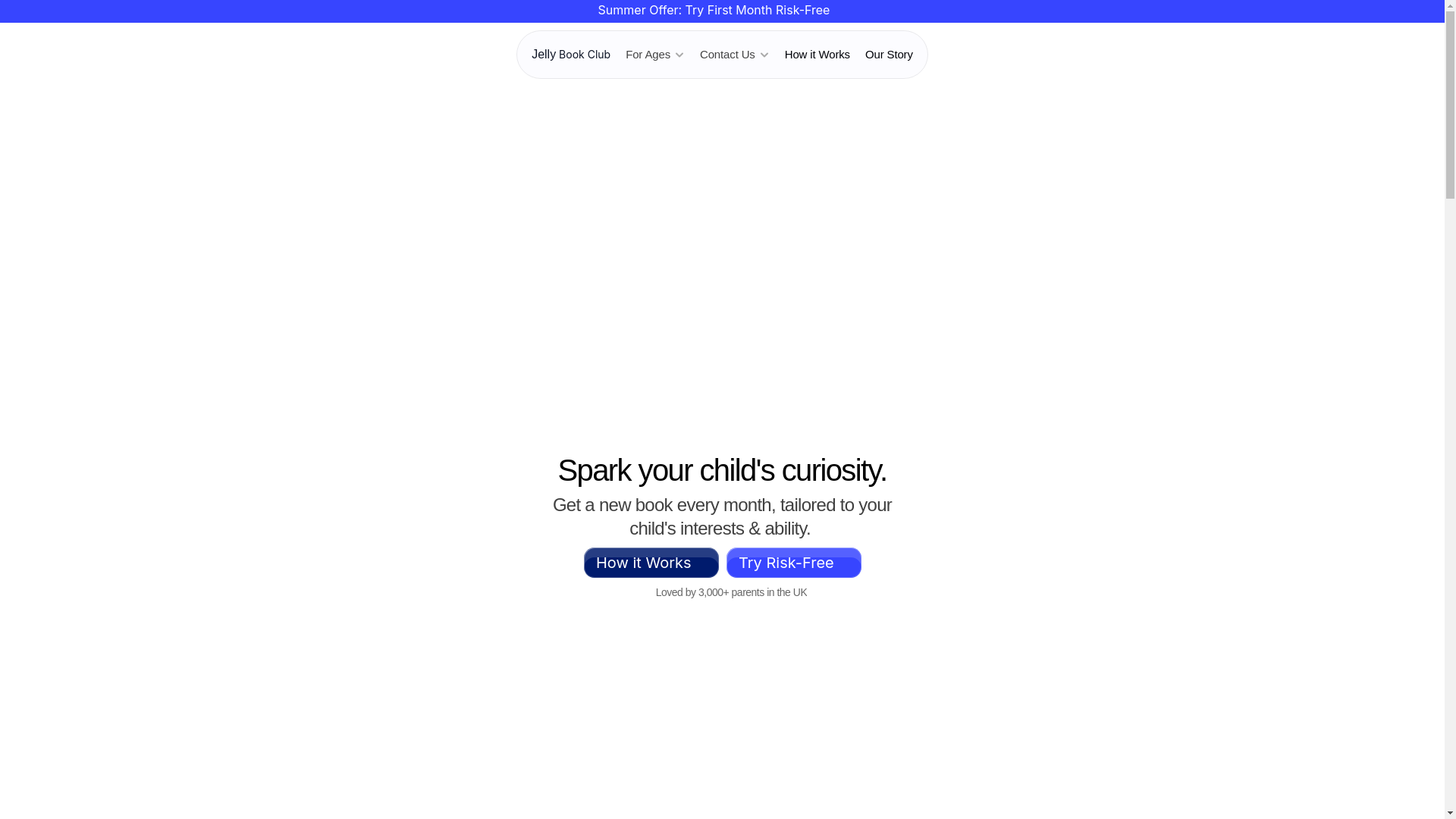 website screenshot of https://jellybookclub.com/