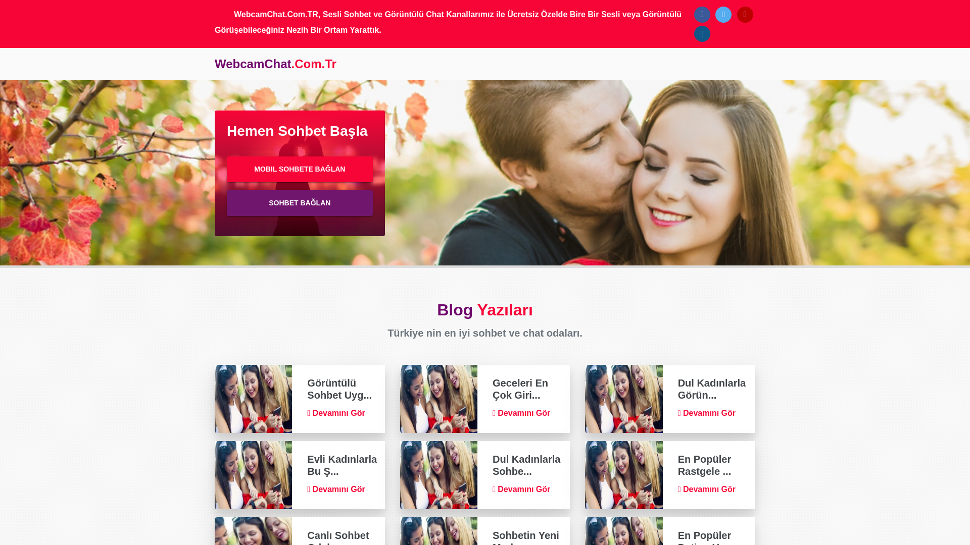 website screenshot of https://webcamchat.com.tr/