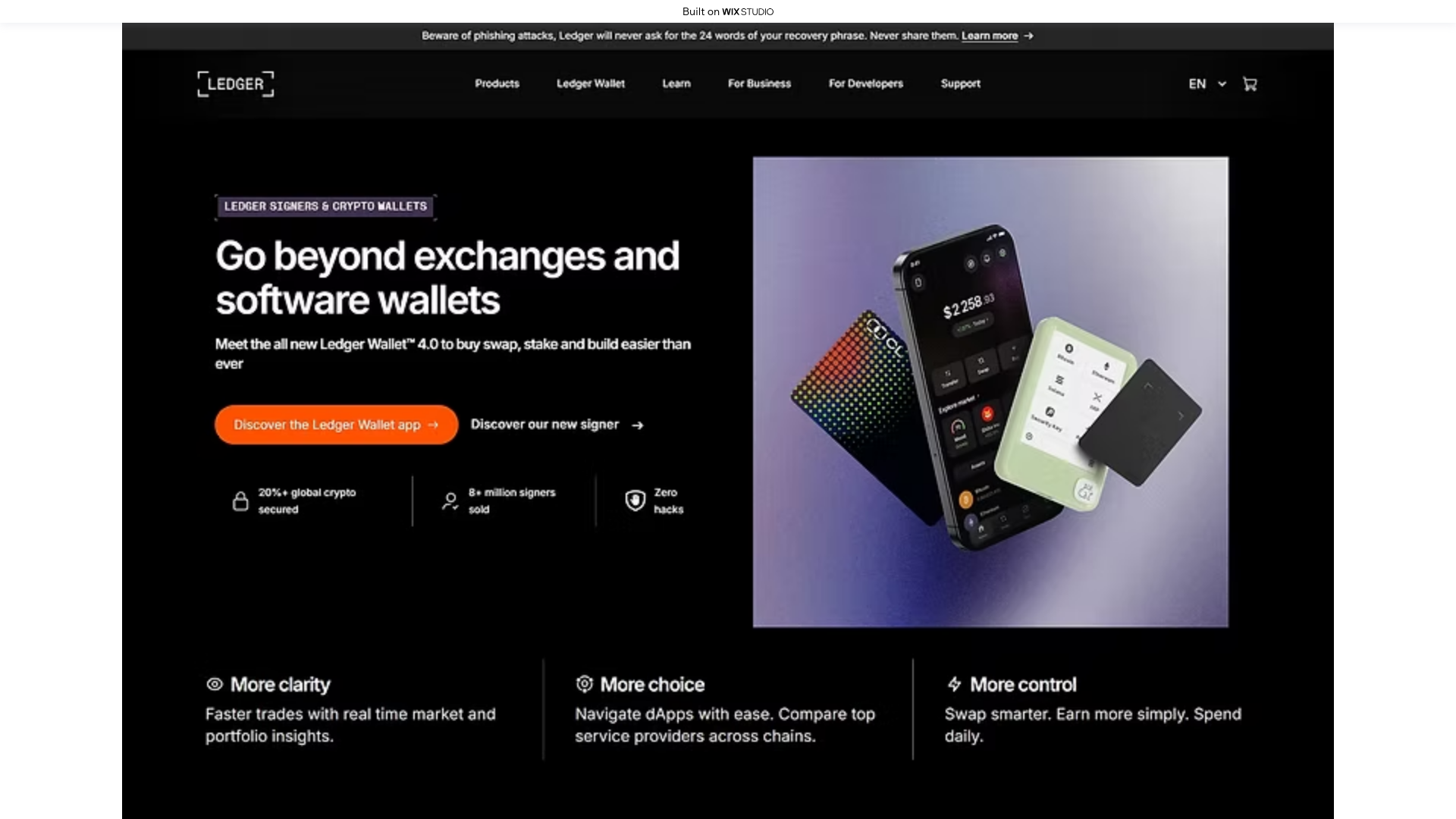 website screenshot of https://live-appsledge.wixstudio.com/en-us