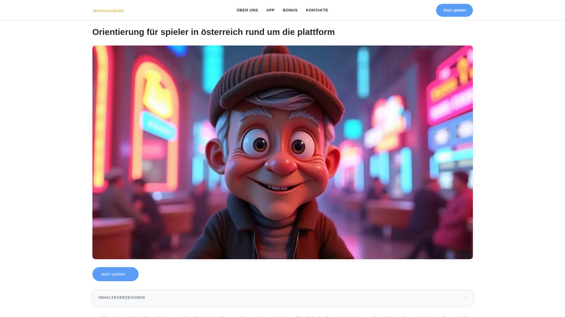 website screenshot of https://spinogambino-bonus-at.pages.dev/