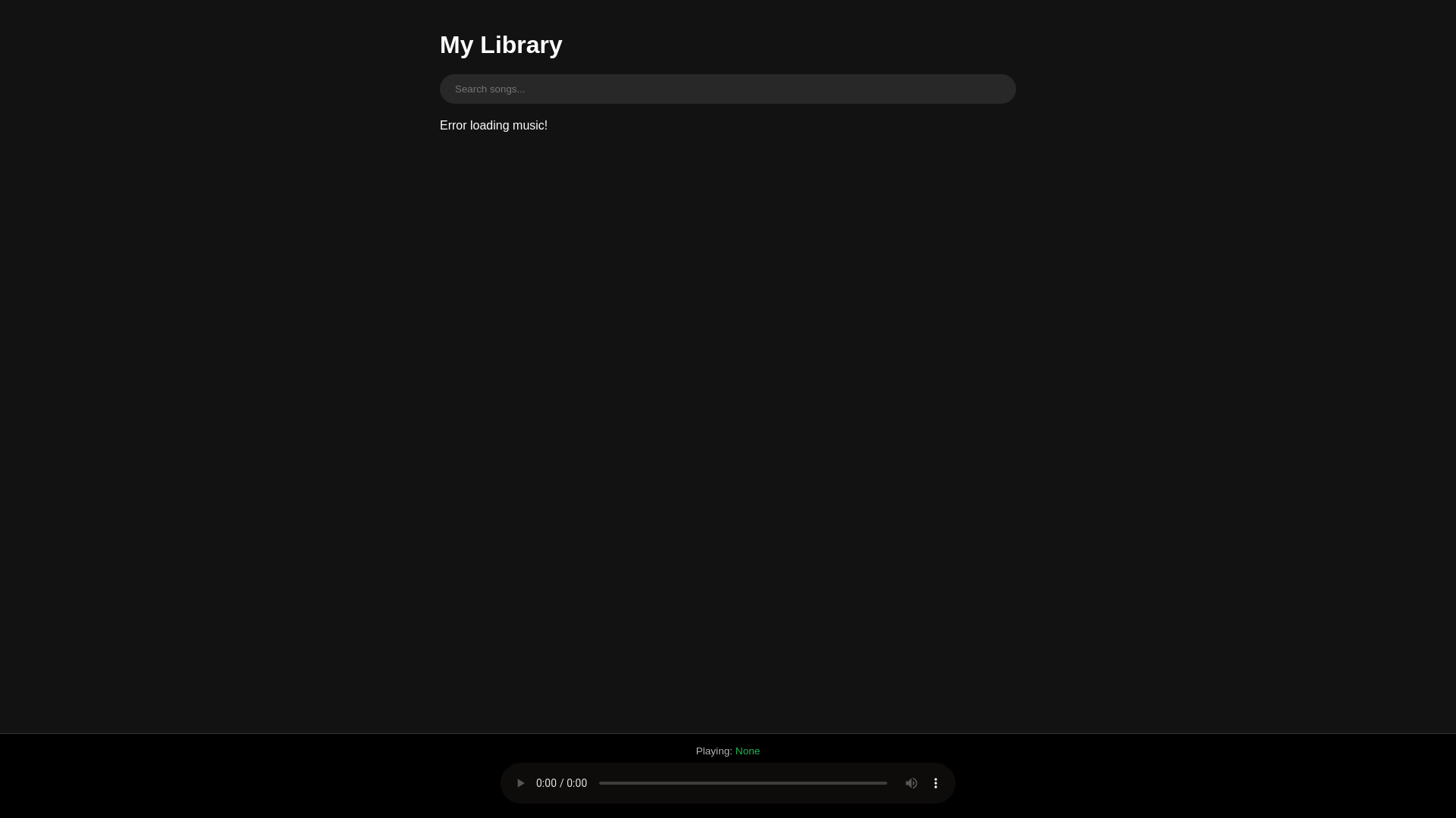 website screenshot of https://uninterrupted-music.pages.dev/