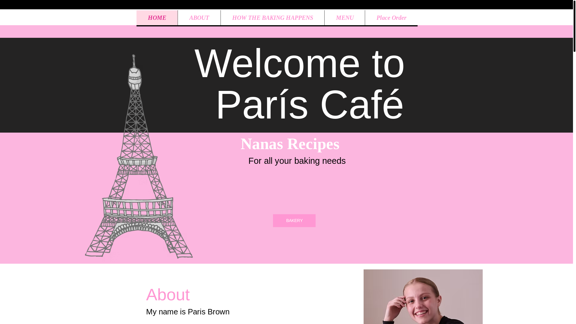 website screenshot of https://pariscafe.online/