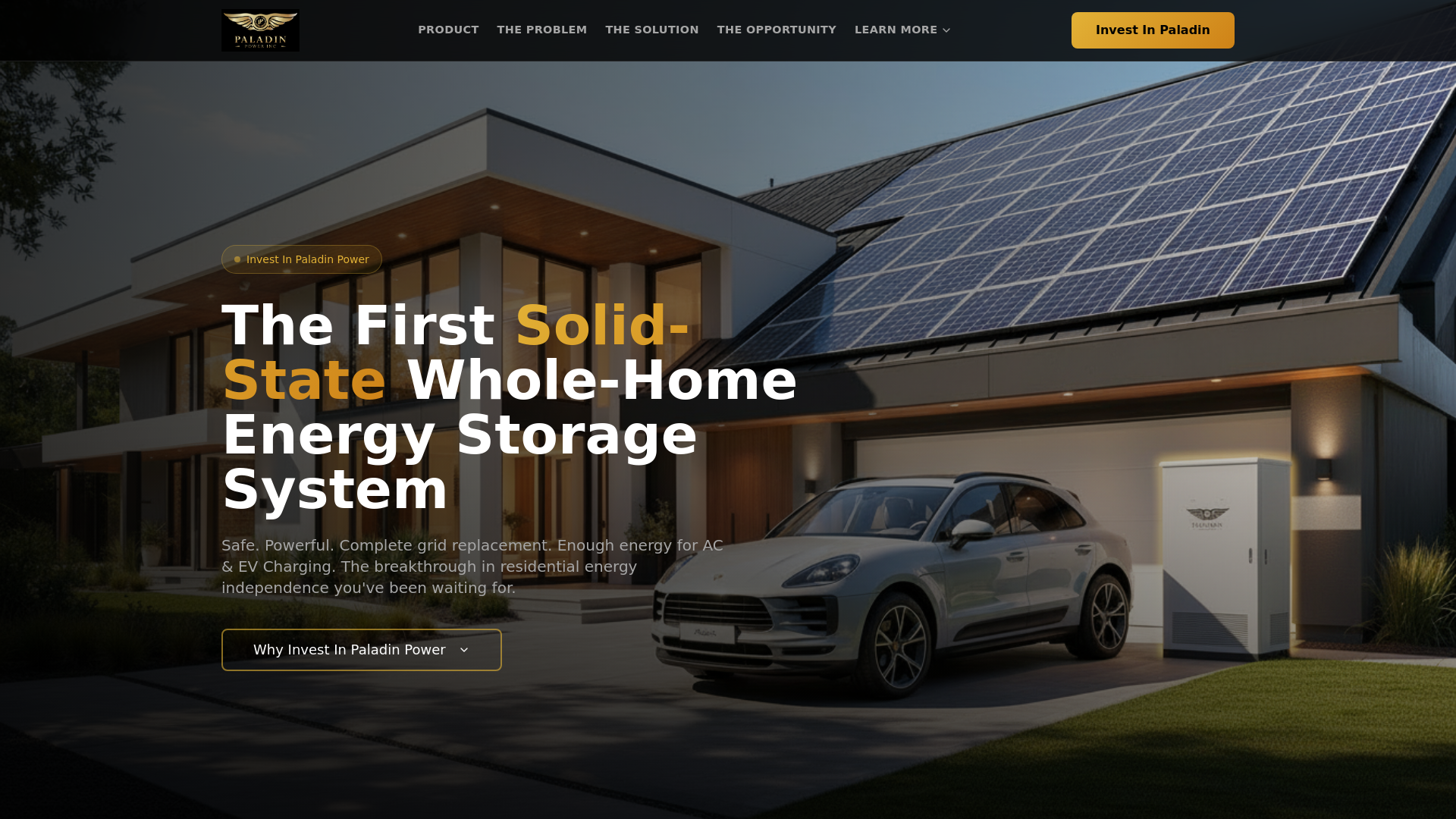 website screenshot of https://paladin-invest-dealmaker.pages.dev/