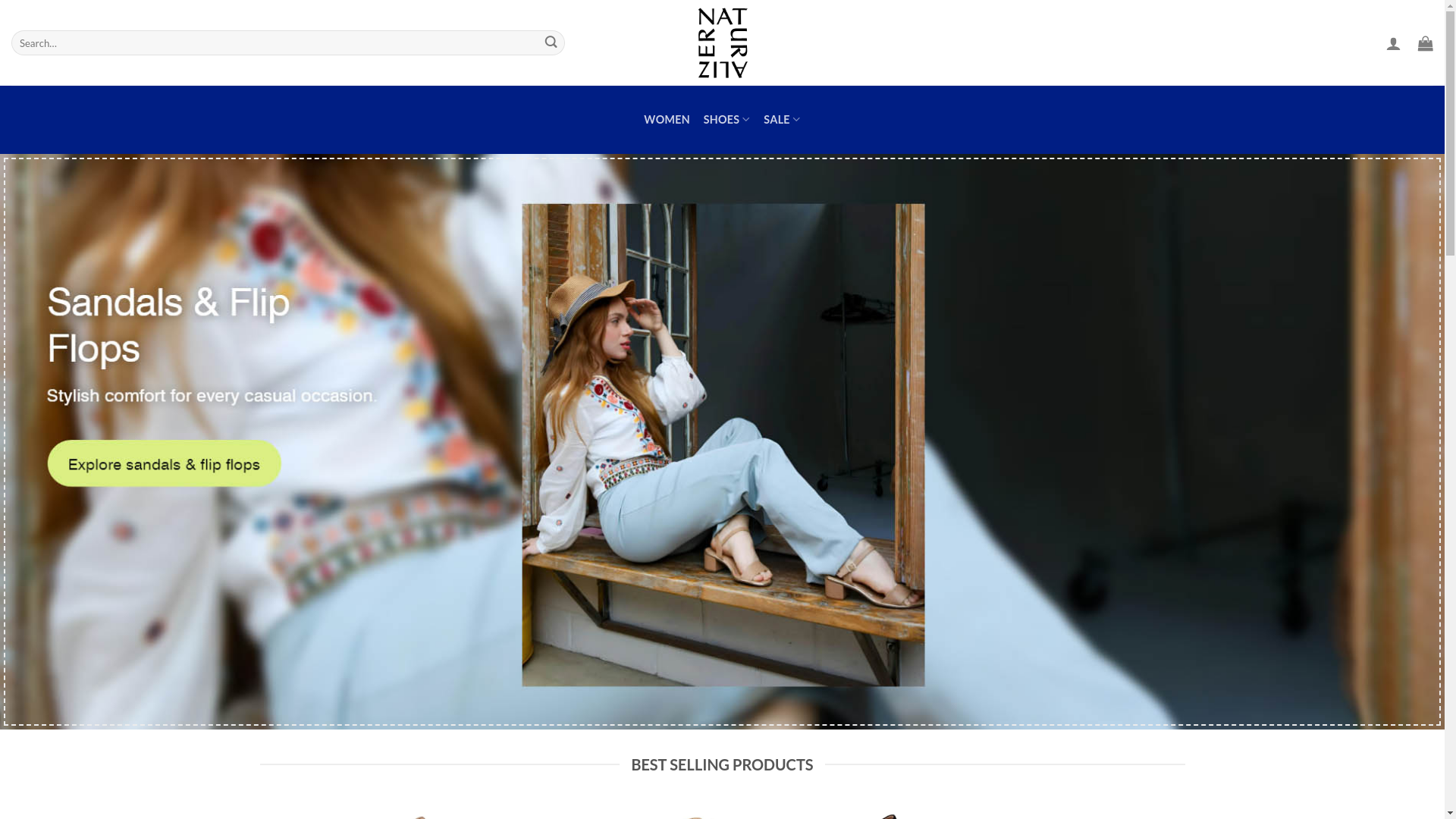 website screenshot of https://naturalizerstyle.com/