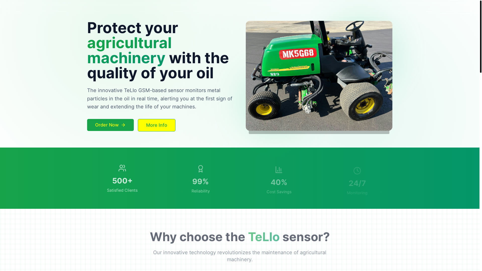 website screenshot of https://tel-io.com/