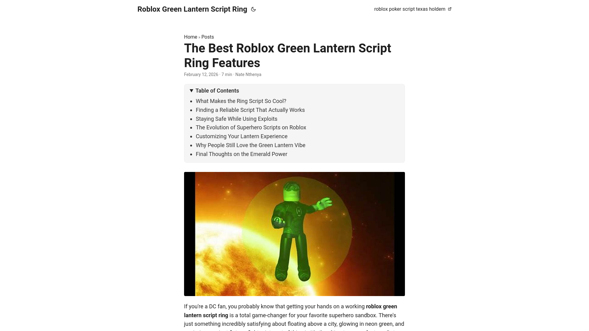 website screenshot of https://roblox-green-lantern-script-ring.pages.dev/
