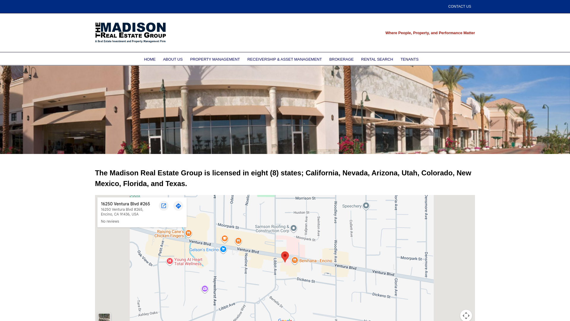 website screenshot of https://madisonreg.com/contact-us/