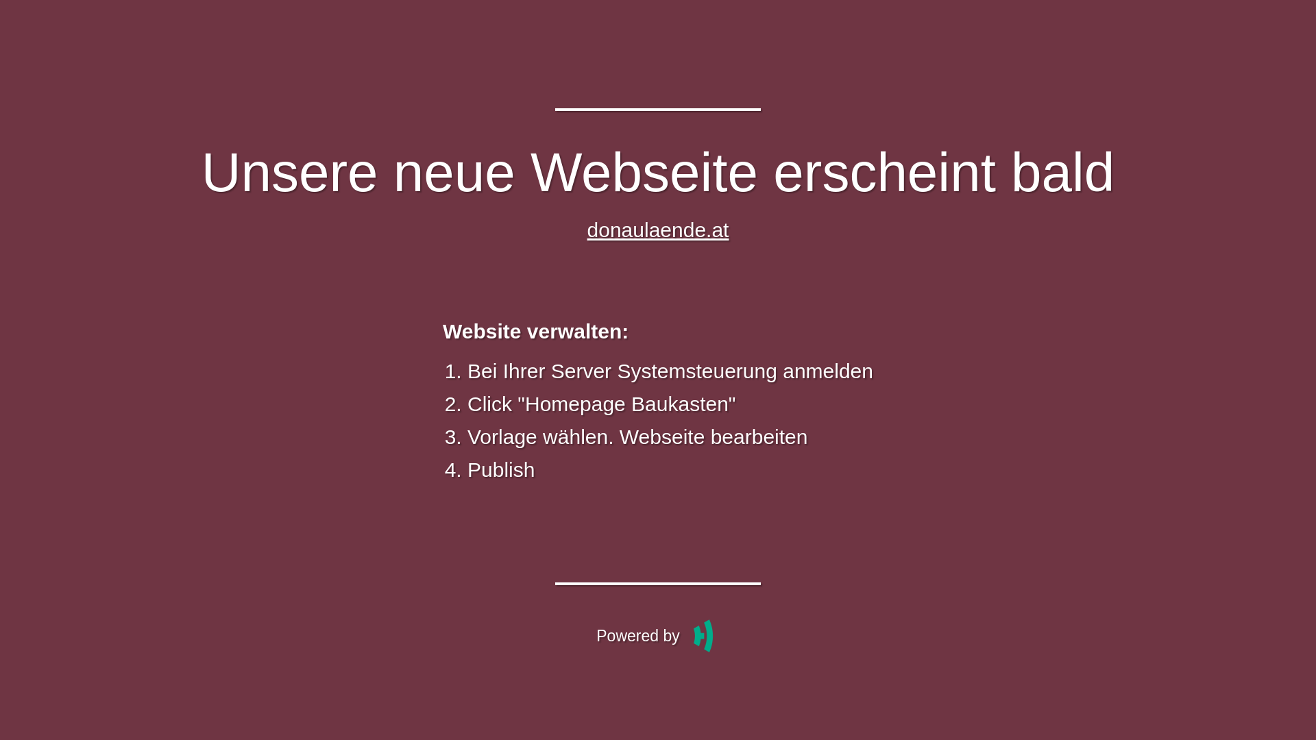 website screenshot of https://donaulaende.at/