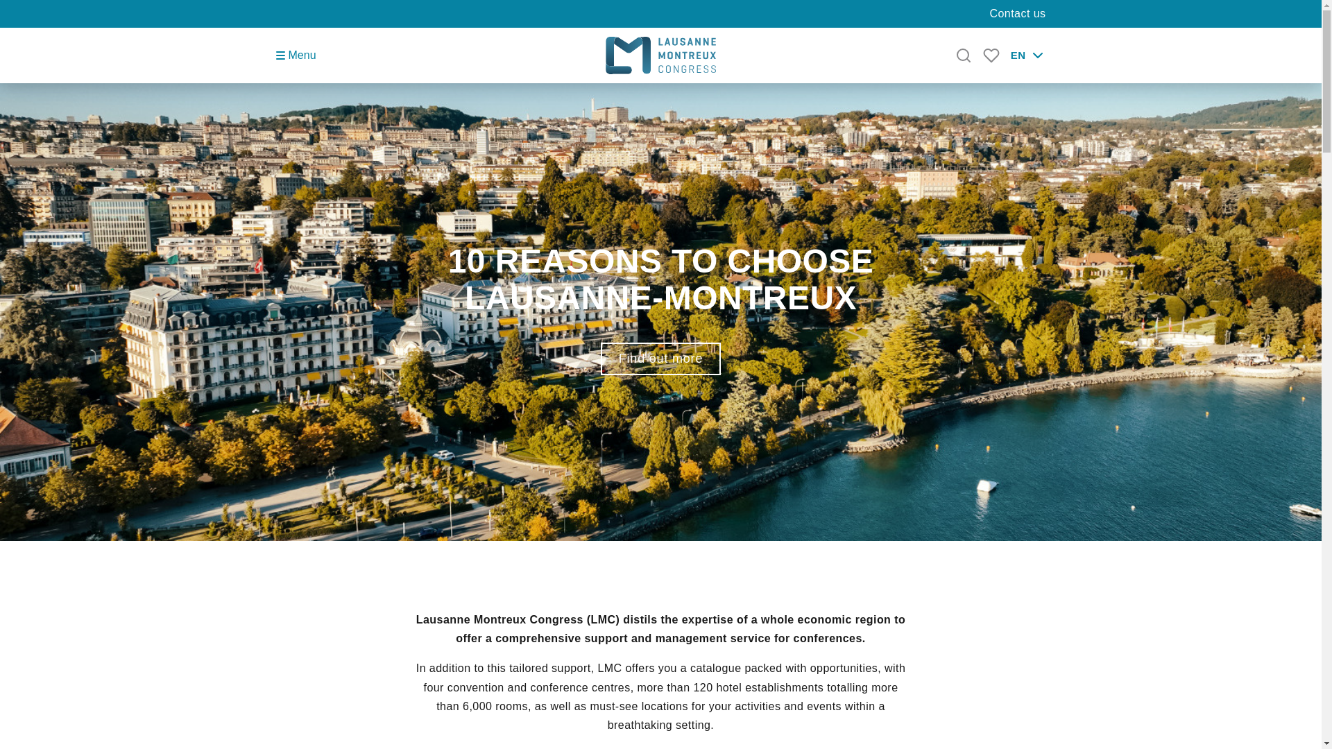 website screenshot of https://montreux-lausanne-congress.org/