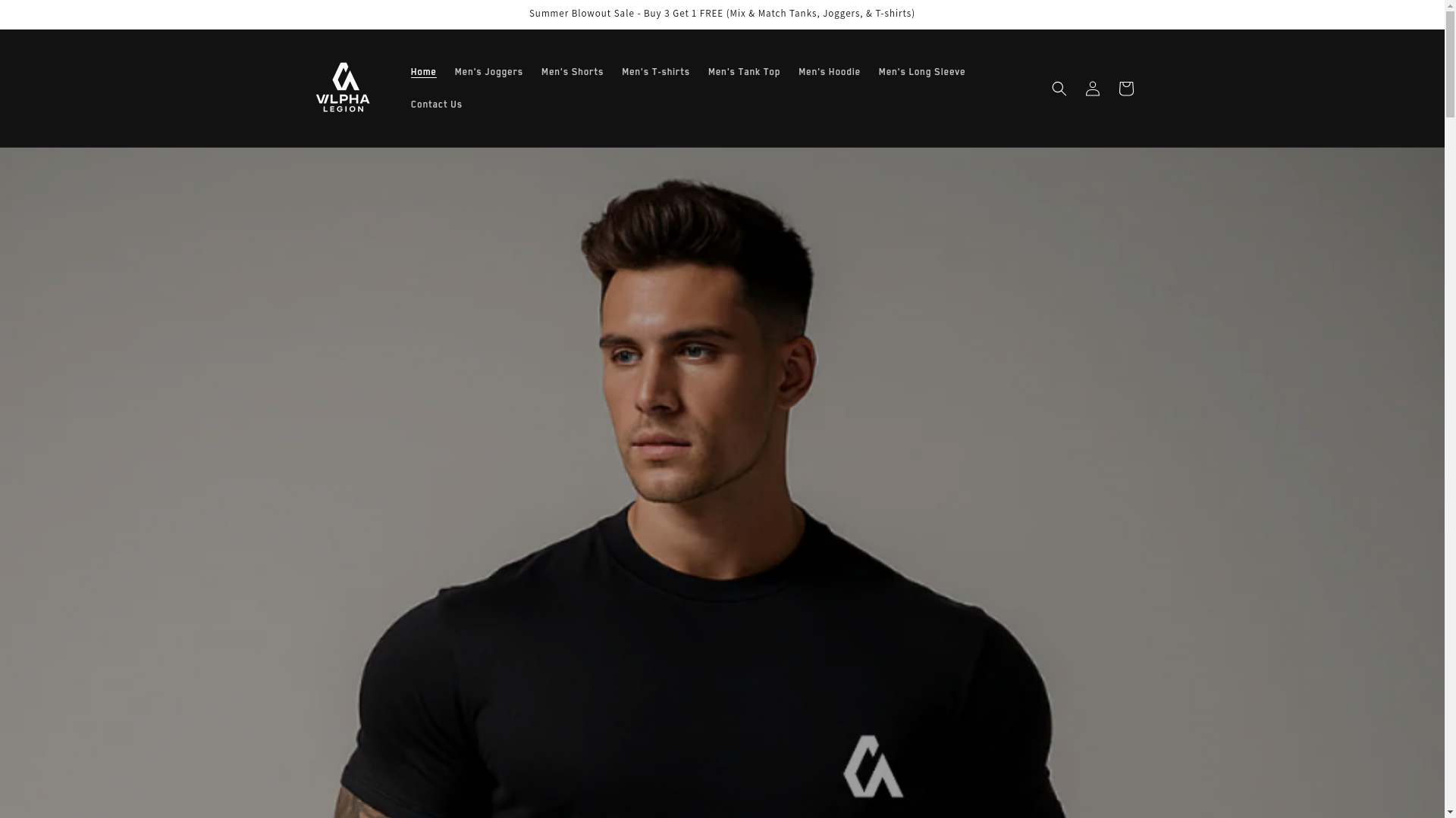 website screenshot of https://alphalegionoutlet.com/
