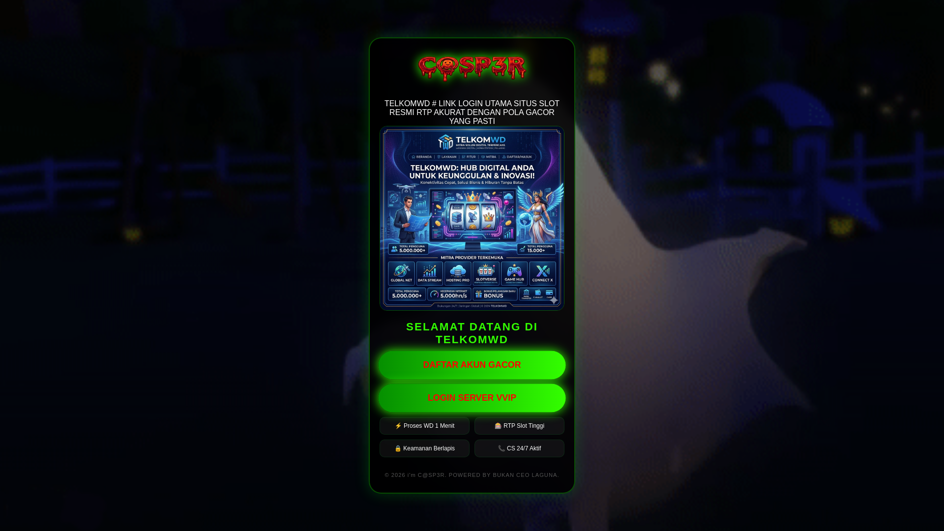website screenshot of https://telkomwd-login.pages.dev/