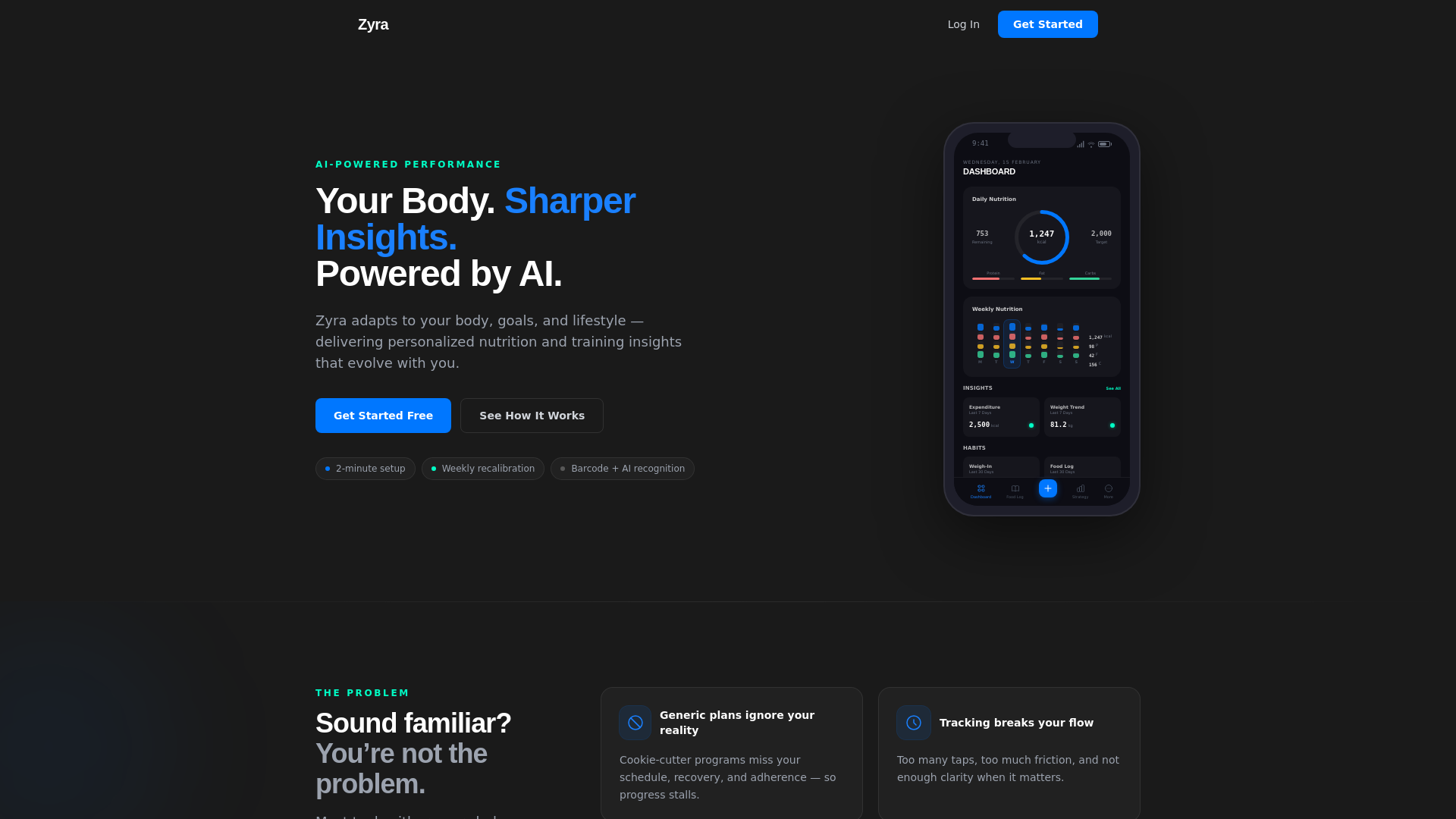 website screenshot of https://macrodiet.fit/