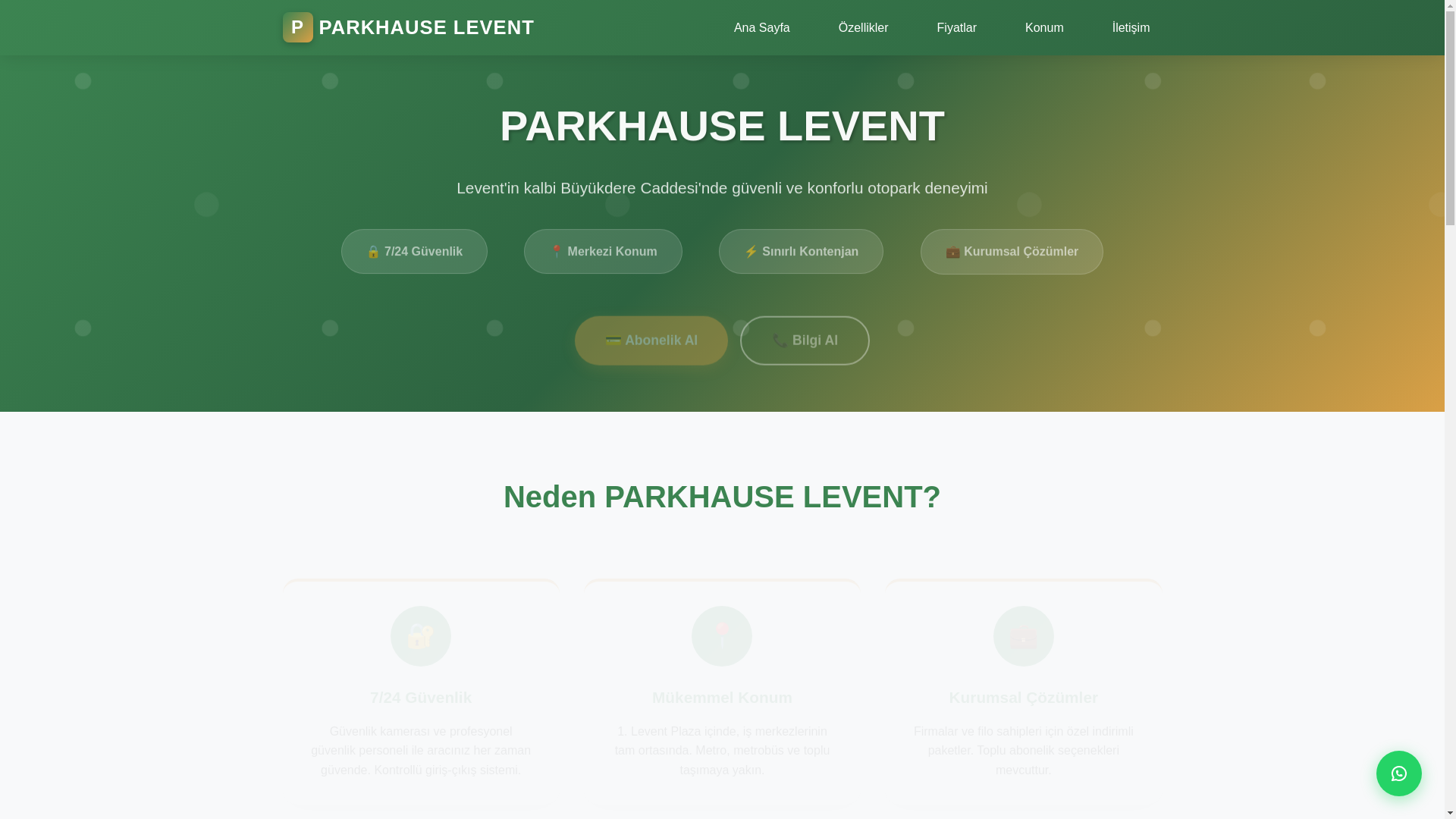 website screenshot of https://parkhause.pages.dev/