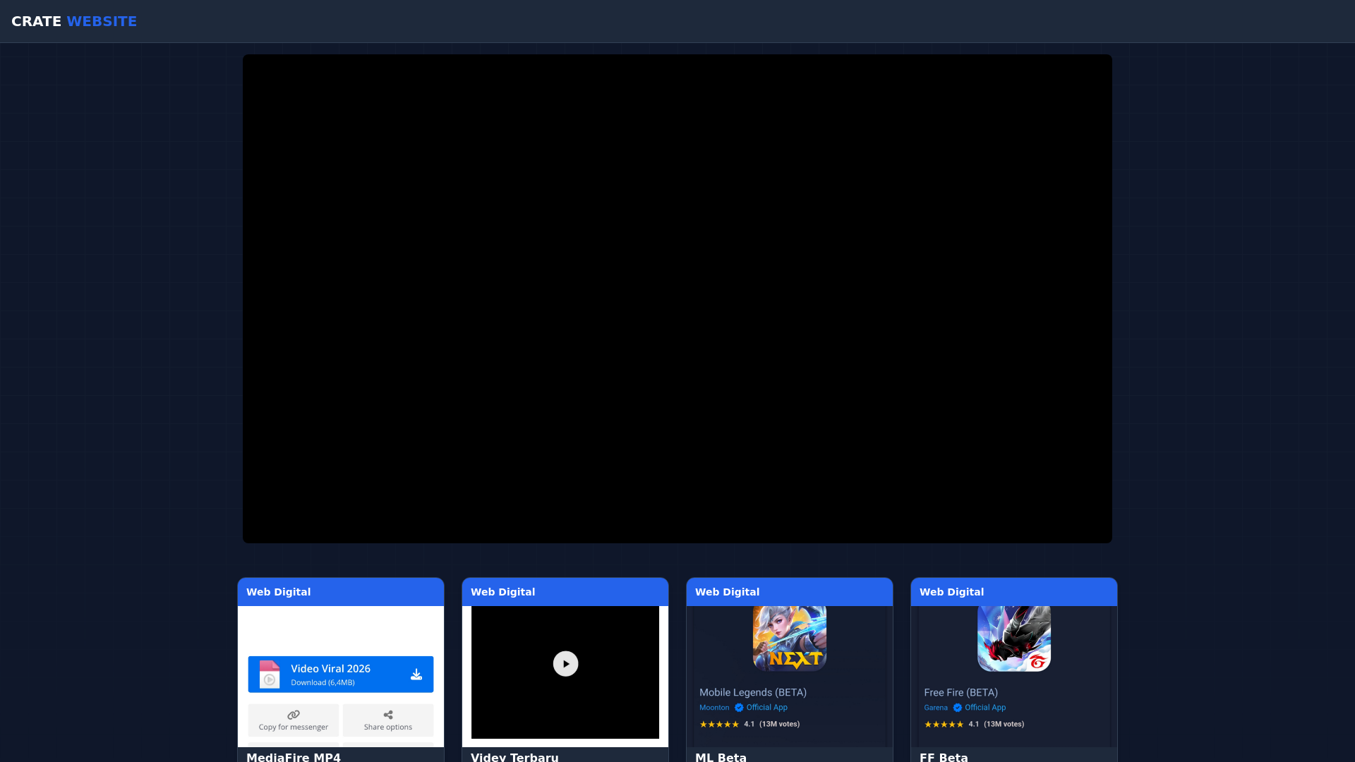 website screenshot of https://webp.xbosvanzz.biz.id