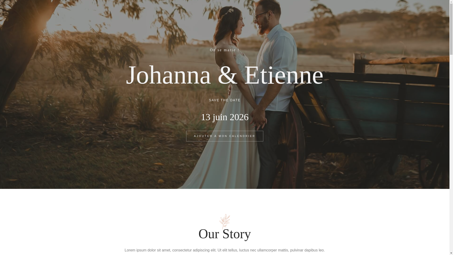 website screenshot of https://johannaetienne.fr/