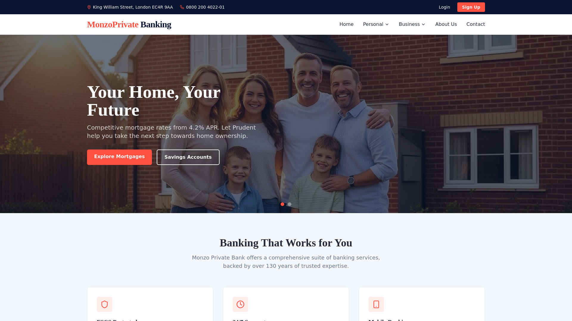 website screenshot of https://privatembl.com