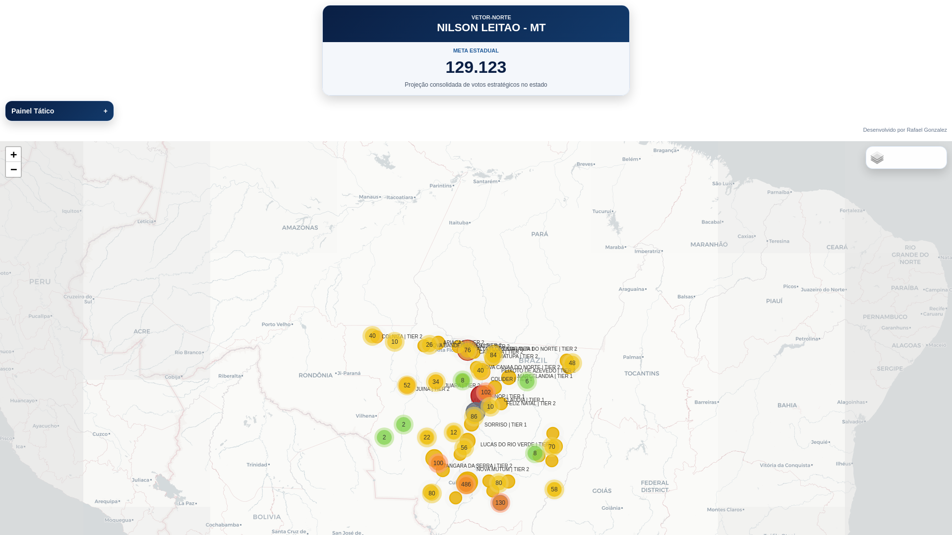 website screenshot of https://vetor-norte.pages.dev/