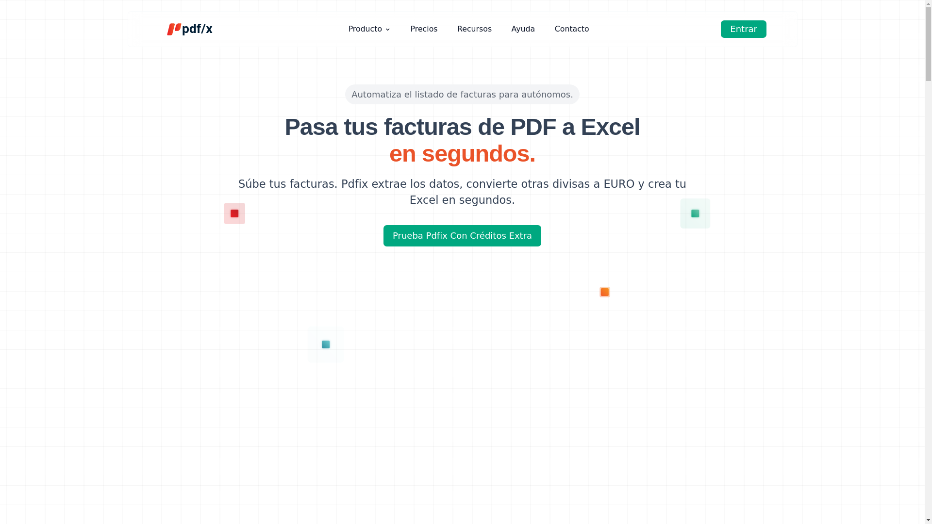 website screenshot of https://pdfix-website.pages.dev/