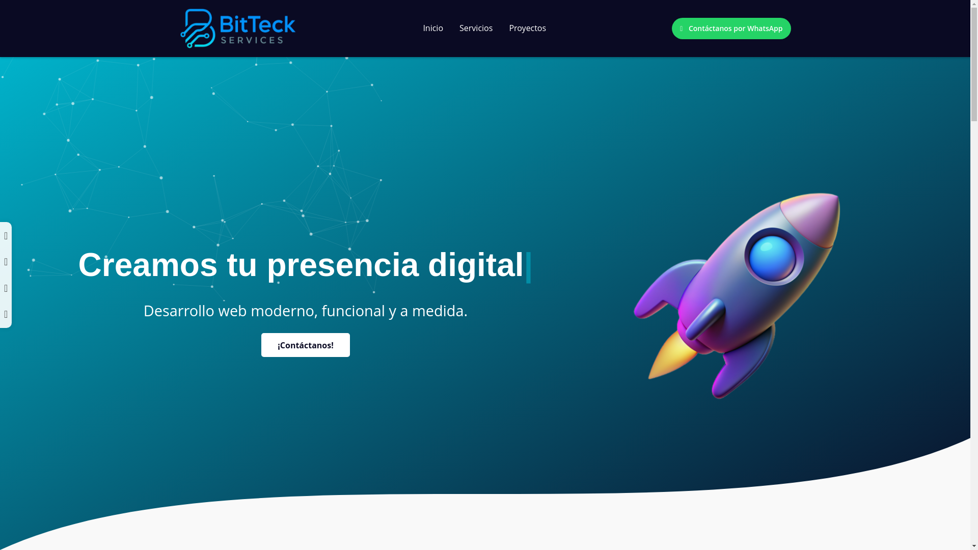 website screenshot of https://bitteckservices.com/