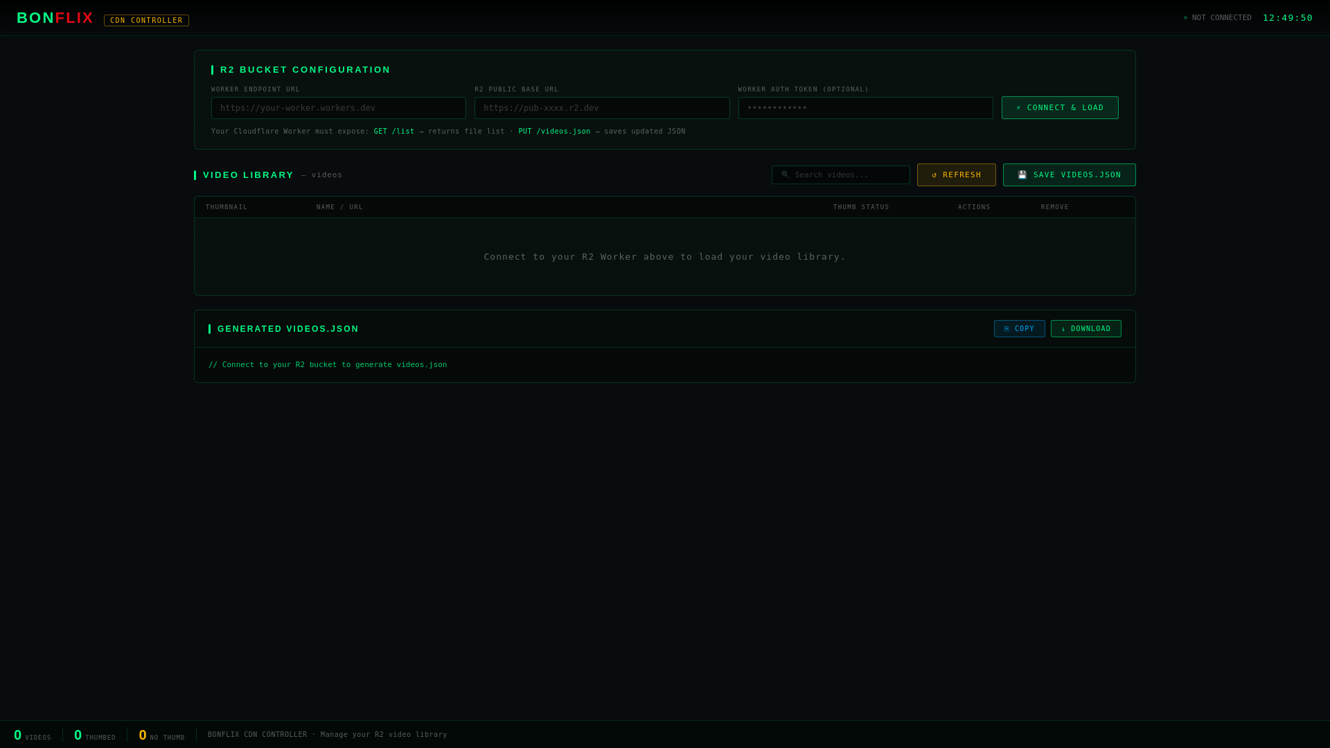 website screenshot of https://bonflixcdnadministrator.pages.dev/