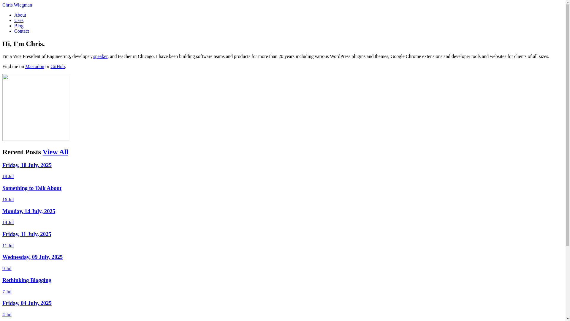 website screenshot of https://chriswiegman-com.pages.dev/