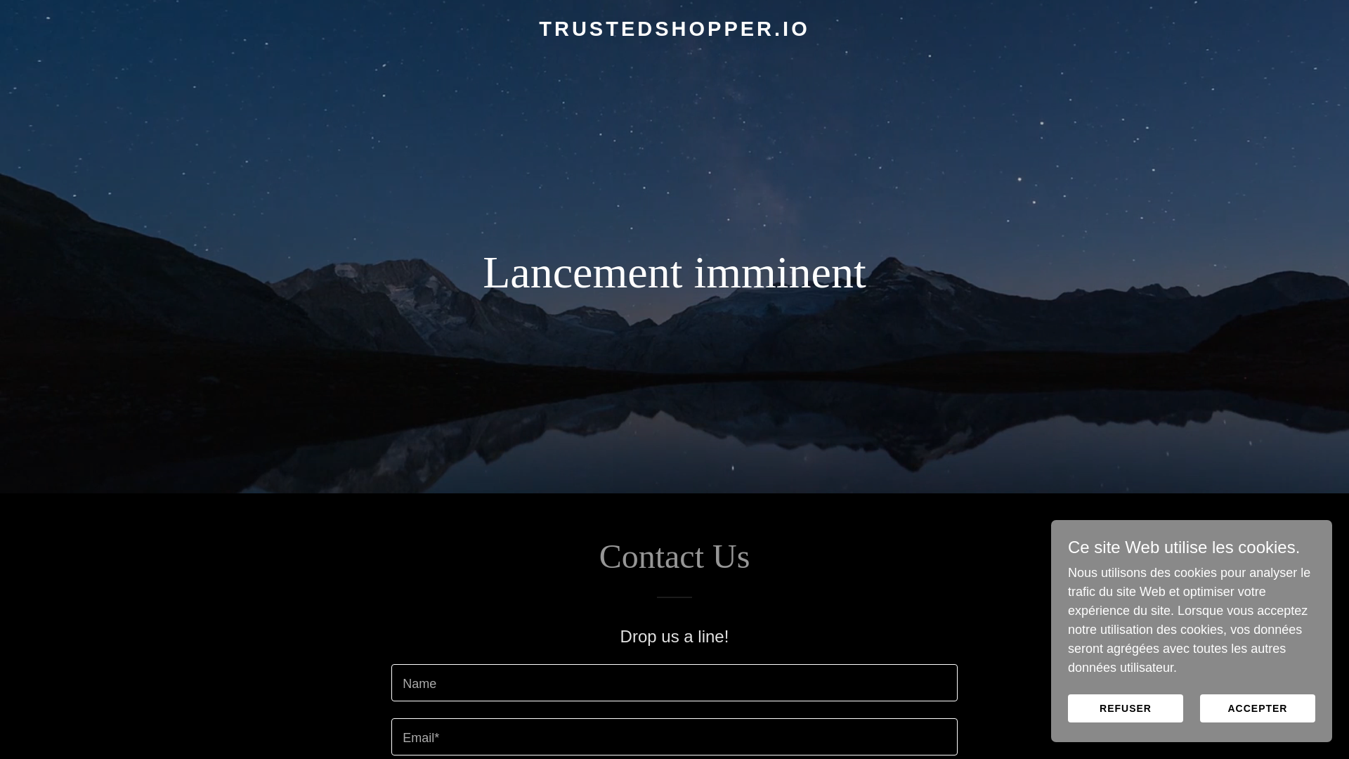 website screenshot of https://trustedshopper.io/