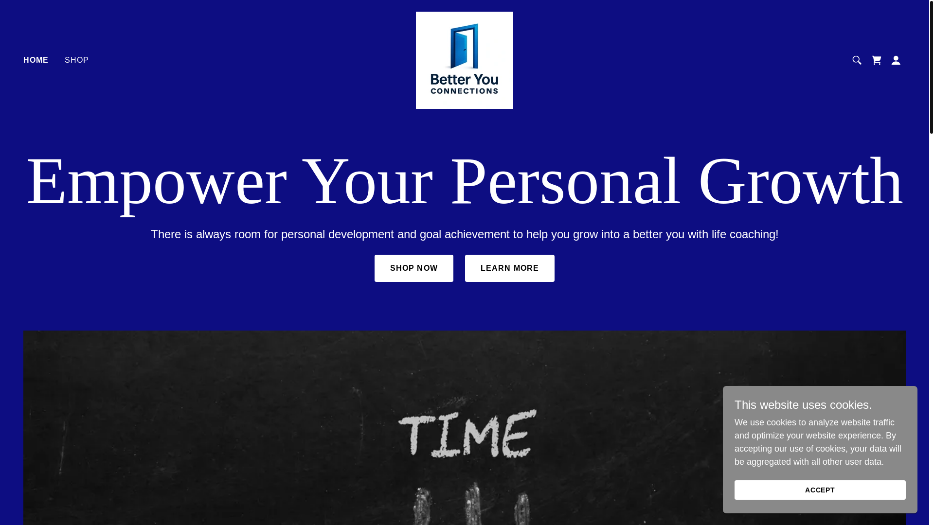 website screenshot of https://betteryouconnections.com/