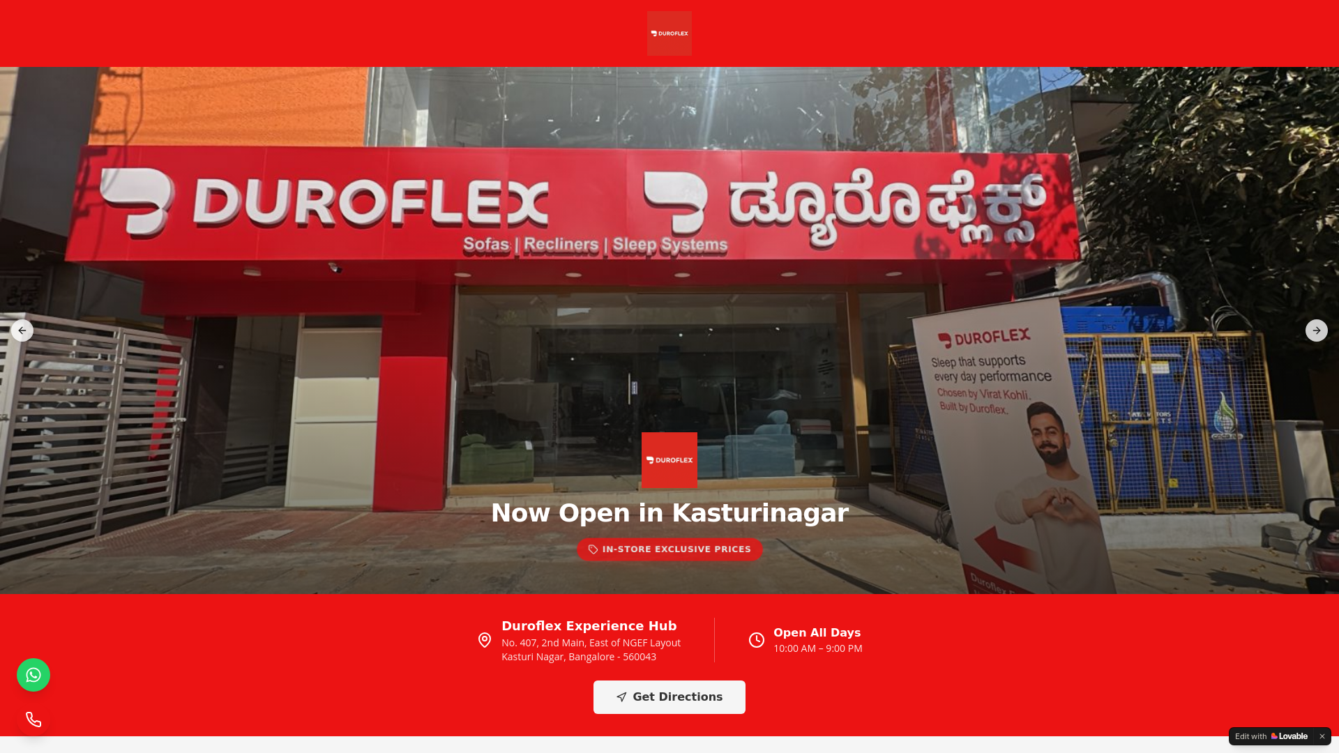 website screenshot of https://nidranest.shop/