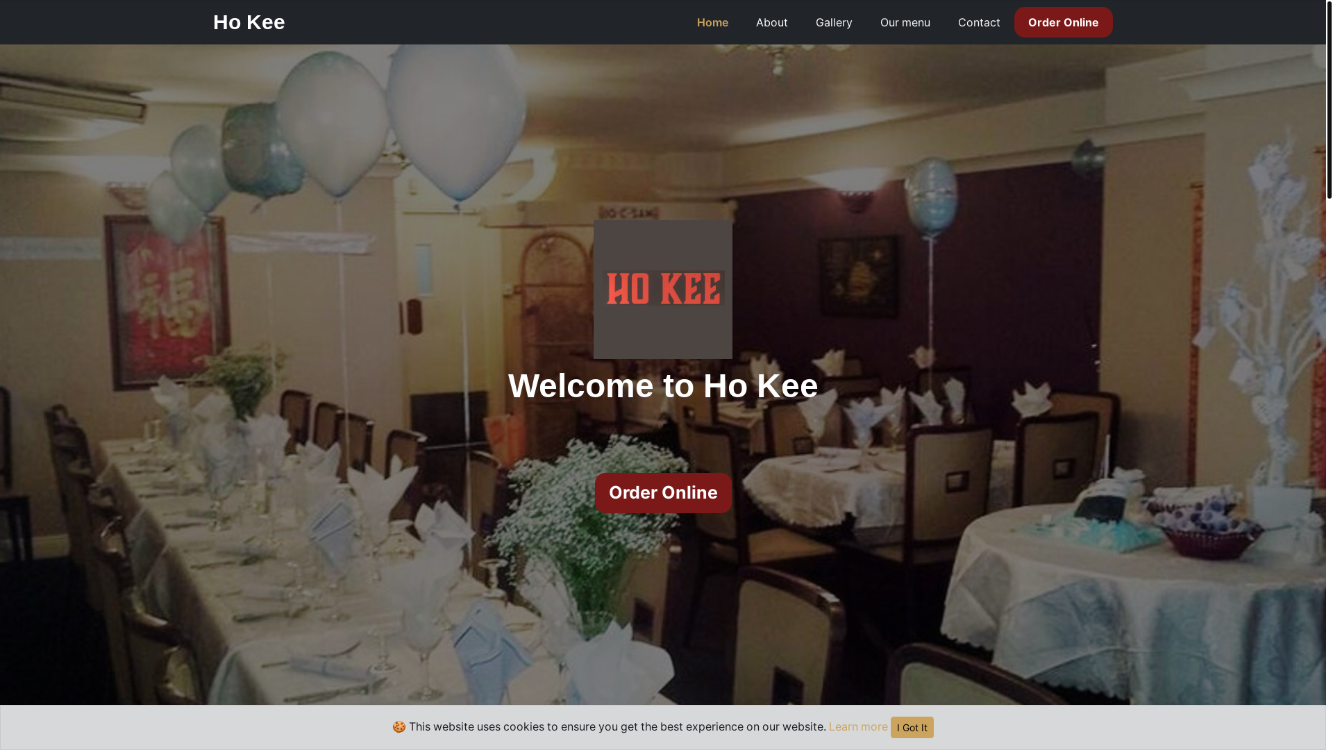 website screenshot of https://hokeebandon.ie/