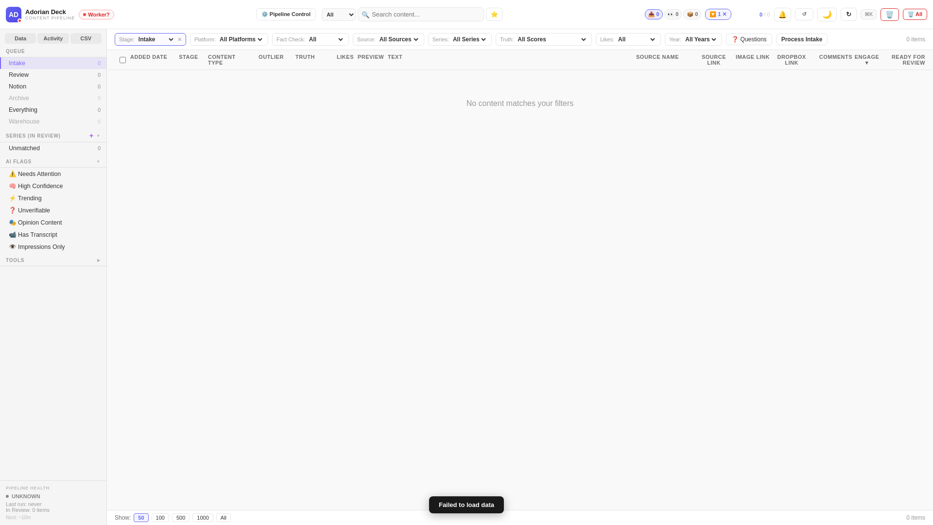 website screenshot of https://adorian-deck.pages.dev/