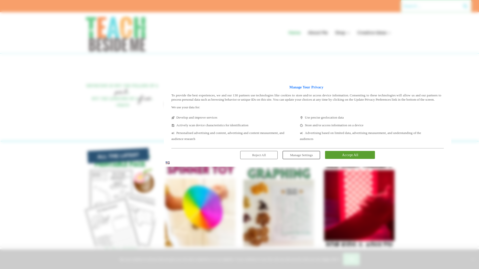 website screenshot of https://teachbesideme.com/