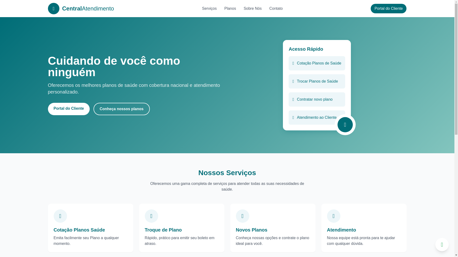 website screenshot of https://portalvirtualatendimento.pages.dev/