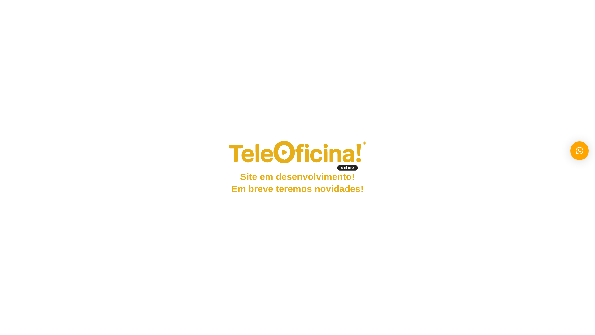 website screenshot of https://teleoficinaonline.com.br/