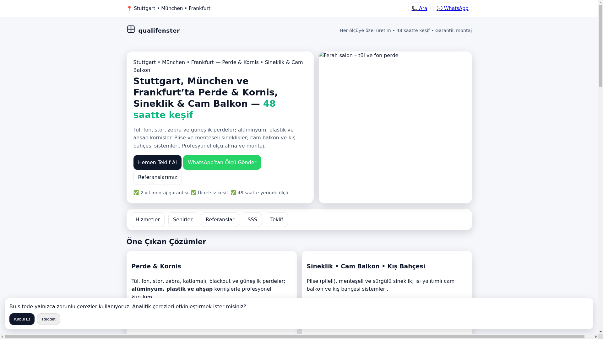 website screenshot of https://qualifenster.de/