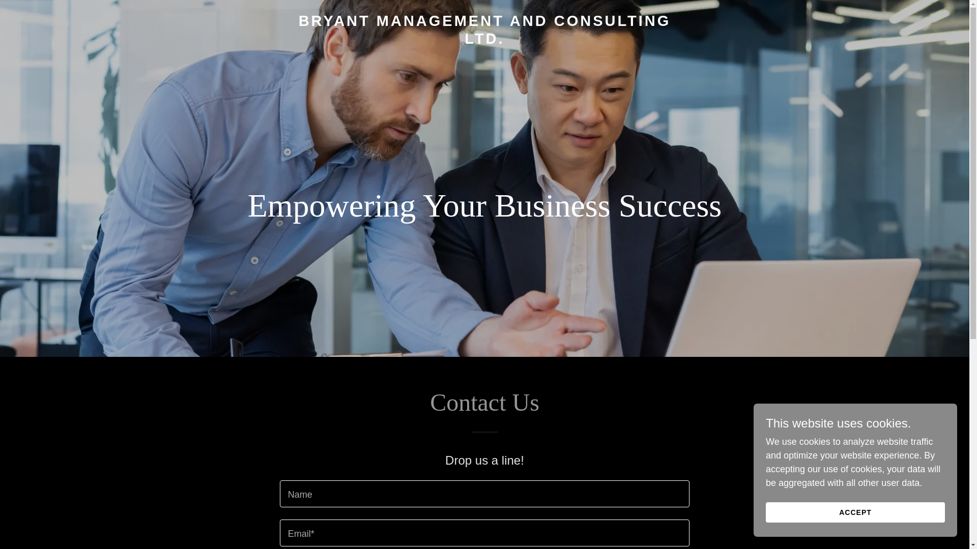 website screenshot of https://bryantconsulting.ca/